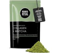 Collagen Matcha 160g | Premium Grass Fed Bovine Collagen Peptides with Ceremonial Grade Matcha | Over 50% Protein per Serving | UK Made Supplement by Roam & Ritual™