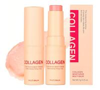 Collagen Multi Balm Stick, Pure Collagen Wand, Anti Wrinkles Face Moisturiser Balm Stick, Wrinkle Bounce Multi Balms, Collagen-Nourishing Moisture Sticks for Face, Eyes, Lips and Neck, 7g