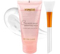 Collagen Night Wrapping Mask, Collagen Overnight Mask Face, Collagen Mask for the Face, Peel Off Collagen Mask for Radiant Skin, Deep Effective Face Mask, Korean Skin Care