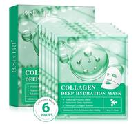 Collagen Overnight Wrapping Hydrogel Face Mask - Deep Hydrating & Anti-Wrinkle Sleeping Facial Mask, Restores Elasticity & Firmness, Sheet Night Mask Korean Skin Care for All Skin Types