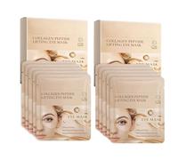 Collagen Peptide Eye Mask 5 Pairs, Reduces Puffiness, Dark Circles & Wrinkles, Revive Under Eye Patches with BioCollagen Peptide And Vitamin C, Lifting Eye Mask For Daily Use (2)