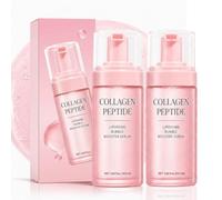 Collagen Peptide Liposome Bubble Booster, Micro-Bubble Foam Essence | Micro-Bubble Foam Essence for Elasticity & Plumping, Hydration & Skin Prep Boost, Quick Morning Mask