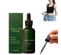 Collagen Peptide Oral Drops,Hydrolyzed Liquid Collagen Peptides Drops,Natural Multi-Collagen Peptides Liquid Drop,Natural Advanced Body Care Liquids Drop for Women and Men,Tighten Skin (1 Pcs, 30ml)