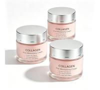 Collagen Pink Jelly Cream, Anti-Aging Moisturiser, Deep Hydrating，3pc | Skin Barrier Support, Uneven Skin Tone, Smooth-Looking & Non-Greasy, Glowing Skin, Gentle Skincare