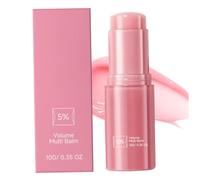 Collagen Plumping Balm Stick, 10g Long-lasting Hydrating Lip Care Balm for Fine Lines & Wrinkles - Smoothing Glow stick lip care mask
