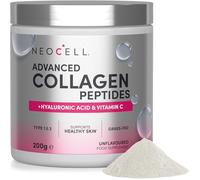 Collagen Powder 5000mg | Grass-Fed Hydrolysed Bovine Collagen Peptides (Type I, III) with Vitamin C & Hyaluronic Acid | Supplement for Women & Men | Unflavoured | 200g | NeoCell