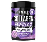 Collagen Powder 500g, Gold Standard Grass-Fed Bovine Hydrolysed Peptides by Warrior - High Levels of 8 Essential Amino Acids, Coll