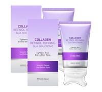 Collagen Retinol Refining Gua Sha Cream, Neck Cream For Lifting & Firming, Resist-Aging Moisturize, Fine Line Care, Neck Massager, Tightening Smoothing For Face Neck Daily Care