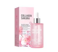 Collagen Serum, Anti-Wrinkle Serum, Anti-Aging Facial Serum, Moisture Refreshing Serum, Sakura Essence, Brighten Skin Tone, Rejuvenate Skin Balance, 100ml