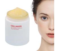 Collagen Sleeping Face Pack Leave-in Night, Collagen Face Pack Overnight, Verbessert Die Elastizität, Spendet Tiefenwirksam Feuchtigkeit, Verfeinert Und Strafft Die Poren (1 Pc)