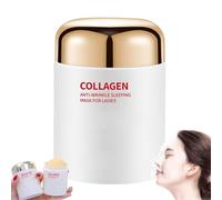 Collagen Sleeping Leave-In Night, Collagen Night Wrapping,Hydrolyzed Collagens Overnight For Hydrating,Improvement & Lifted Lookm,Wrinkle Care,1Pcs