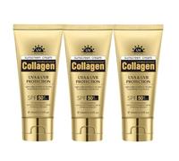Collagen Sunscreen SPF 50+, Lightweight Natural Sunscreen Lotion, UVA/UVB Protection with Collagen For Sensitive Skin, Non-Greasy & Fast Absorbing, Daily Sun Care for Face and Body (3)