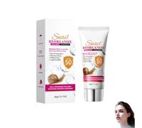 Collagen Sunscreen SPF 50 PA+++, Face Sun Cream, Factor 50 Sun Cream Face Moisturiser, UV Ultra High Protection for Sensitive Skin, Hydration & Matte Finish Foundation, Water-Resistant & Refresh (1)
