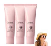 Collagen Sunscreen SPF50 Broad Spectrum 50g Face UV Lotion (3PCS)