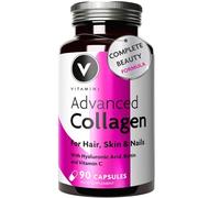 Collagen Supplements for Women - Fast-Absorbing Marine Capsules (Premium Naticol® Type I, ~2 kDa), Hyaluronic Acid, Biotin, Vitamins C & E, Zinc - Hair, Skin & Nails - Gut-Kind, Odour-Free