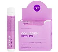 Collagen Swedish Retinol Shots, Premium Shots, 12,500mg per Serving, 20x25ml Shots, Hydrolized Marine Collagen Peptides, Sugar-Free
