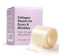 Collagen Tape, Collagen Sheets for Scars & Wrinkle, Silicone Scar Removal Strips for Various Different Scars and Wrinkles, for Surgeries Burn Acne Wounds Recovery