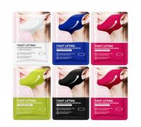 Collagen V Line Face Mask, 6PCS Jawline Firming Mask with Hyaluronic Acid & Peptide