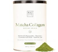 Collagen with Magnesium, Matcha Tea and Hyaluronic Acid. Joints, Skin and Nails. 300 g Matcha Collagen Powder. Gluten Free, no Added sugars and GMO Free. Keep Your Body Healthy and Strong. (Matcha)