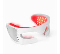 Collagenius Black Adjustable Strap Eye Mask - Skin Friendly Material, Face Mask for Skincare Routine, Red Light Therapy, CE Certified, One Year Warranty