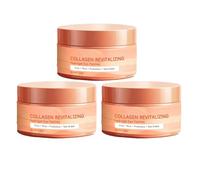 Collagens Revitalizing Eye Mask, Korean Skin Care Hydrating Eye Patches, Anti Wrinkle & Smile Line Patches for Face, Soothes Dryness Softens Eye Area, Improves Dark Circles (3)