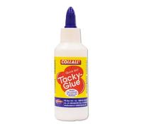 Collall Tacky Craft Glue100ml 3 pack - Quick-Drying, Environmentally Friendly Adhesive - Versatile Glue for Paper, Wood, Ceramics & More, Dries Clear With Flexible Hold- Perfect for Arts & Crafts