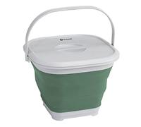 Outwell Collaps Callapsible / Bin Bucket Square w/lid Shadow Green 9l