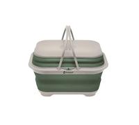 COLLAPS WASHING BASE W·HANDLE Shadow Green Wash Basket OUTWELL COLOR Shadow Green