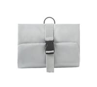 Collapse Hanging Toiletry Bag with Detachable Pouch, Travel Toiletry Bags for Men,Waterproof Makeup Bag (Off-White)