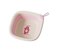 Collapsible Baby Wash Pan Small Bathtub Sanitary Non Slip Toddler Travel Accessories Foldable Baby Wash Basin for Thick PP+TPE Face Feet