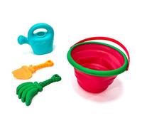 Collapsible Beach Bucket Set - Tropical Fruit Theme