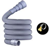Collapsible Caravan Waste Pipe with Adjustable Adapter - RV Wastewater Hose Kit for Motorhome, Camper & Trailer | Leak - Proof & Space - Saving Design