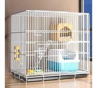 Collapsible Cat Cage for Indoor & Outdoor Use, Large Portable Pet Playpen with Carrying Case, Versatile Cat Enclosure & Kennel