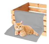 Collapsible Cat Fence Perch, Perch for Cats - Foldable Cat Hammock | Easily Adjustable, Sturdy Cat Hammock Seat, Comfortable, Space-Saving Cat Bed for Night