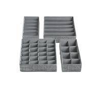 Collapsible Closet Dividers, Grey