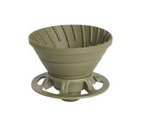 Collapsible Coffee Dripper, Silicone Reusable Pour Over Coffee Strainer Detachable Cone Espresso Maker Holder for Outdoor Camping Picnic Office Home