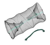 Collapsible Crab Traps Foldable Fishing Net Crayfish Trap with 36M Drawstring
