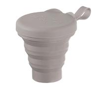 Collapsible Cup - Reusable Coffee Mug | Collapsible Travel Mug | Collapsible Silicone Cup with Lid | Space Saving Reusable Retractable Cups for Outdoor Rice