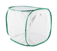 Collapsible Design Insect Rearing Enclosure, Large Space Butterfly Habitat with Ventilated Mesh Walls, Foldable Portable Cage for Outdoor Education, R