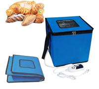 Collapsible Dough Fermentation Box with Temperature Control, Even Heating for Bread and Yogurt Proofing