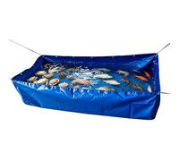 Collapsible Fish Pond, Leak-Proof PVC Seafood Holding Tank, Large Capacity Water Pool for Live Fish, Lobster, Crab Storage