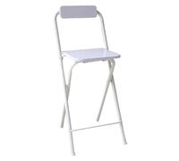 Collapsible Folding Breakfast Bar Stool with Backrest, 24"/28" Portable Wooden Tall Chair for Adults, Natural Finish, Space-Saving Design, Perfect for Home Use