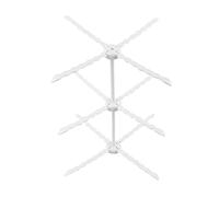 Collapsible Fondant Flower Air Dry Stands White Plastic Pasta Drying Racks Baking DIY Tools for Kitchen DIY Baking