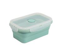 Collapsible Food Storage Containers,Lunch Box with Lids 350ML C | Silicone Small Pink Freezer Travel Picnic Essentials Food Boxes Avocado Stay Fresh Box Portable for Adults Kids Outdoor