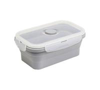 Collapsible Food Storage Containers,Lunch Box with Lids 550ML F | Silicone Small Pink Freezer Travel Picnic Essentials Food Boxes Avocado Stay Fresh Box Portable for Adults Kids Outdoor