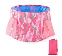 Collapsible Foot Bath Basin 12L - Portable Travel Tub for Spa and Water Storage - Foldable Bucket for Travel, Fishing, Camping