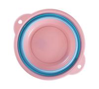 Collapsible Foot Bath Basin for Relaxing Soaks at Home or Travel - Portable Pink Foot Soak Bucket