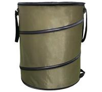 Collapsible Garbage Can 10 Gallon Heavy Duty Pop-Up Foldable Trash Can Reusable Oxford Cloth Leaf Bags with Handle for Yard Garden Lawn Camping.