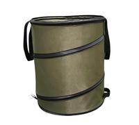 Collapsible Garden Bag - Yard Waste and Leaf Bag - Reusable Container for Lawn Care and Gardening -100% Nylon - 170L Large Garden Waste Sack (L (46cm X 70cm))