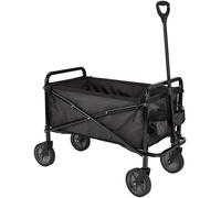 Versatile Collapsible Garden Cart - Up to 264 lbs Capacity & Adjustable Height